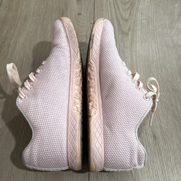 Nobull Blush Heather Lace Up Lightweight Breathable Trainers - Picture 5 of 7